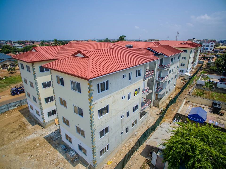15 NO. 4-STOREY 16 NO. FLATS OF 3-BEDROOMS EACH (240 APARTMENTS) AT SAKUMONO SSNIT ESTATES FOR TRUST F-LINE PROPERTIES LTD. EL 5jpg